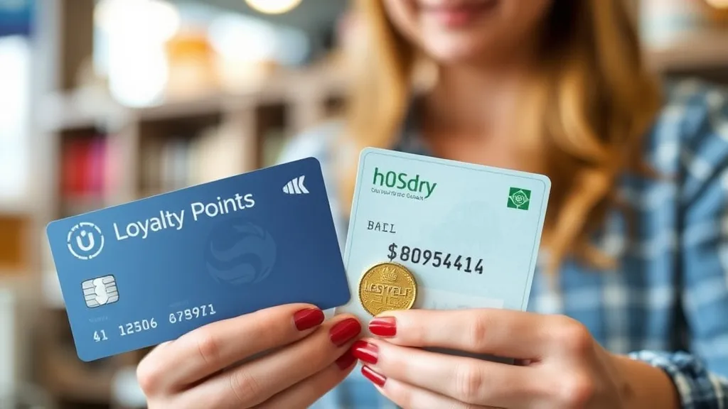 Cartão dourado com símbolo de pontos sobre fundo moderno, representando comparativo de programas de fidelidade