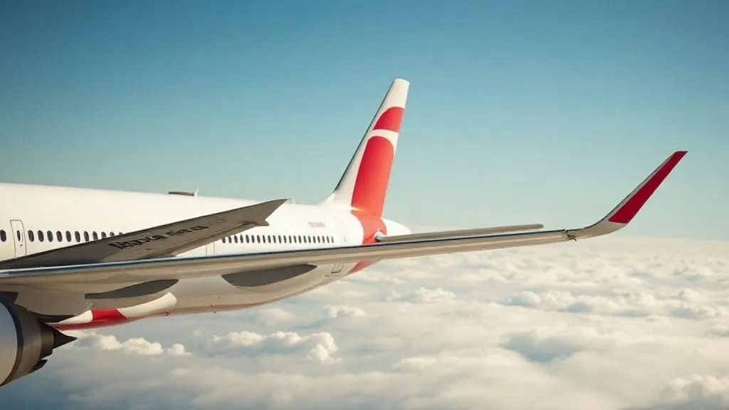 Aeronave da Iberia em pista de aeroporto ao entardecer com céu alaranjado, representando o programa de fidelidade Iberia Plus