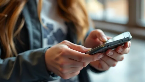 Transferência de pontos de fidelidade sendo confirmada no celular